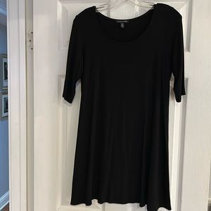 Eileen Fisher knit jersey short sleeve top